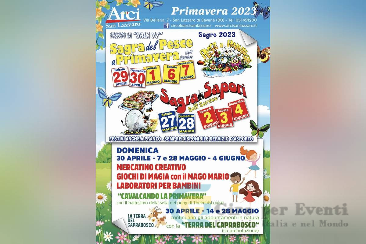 Sagra del Pesce a Primavera San Lazzaro di Savena