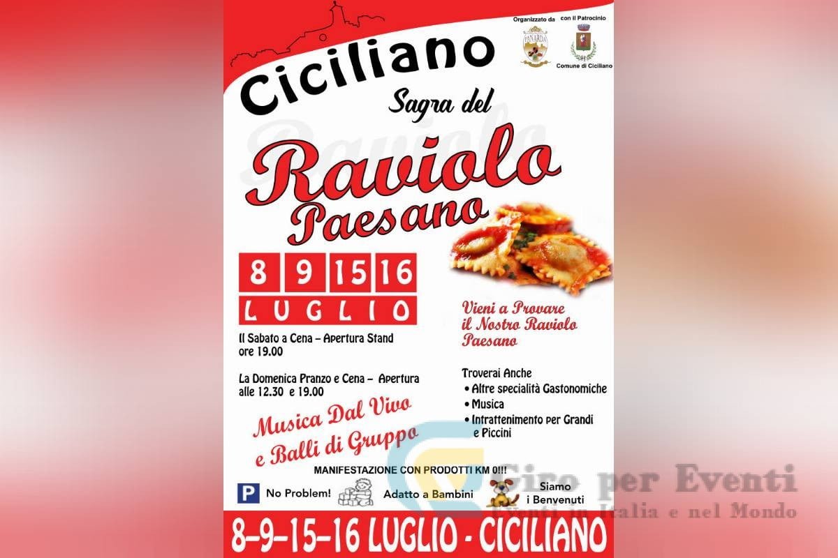 Sagra del Raviolo Paesano a Ciciliano