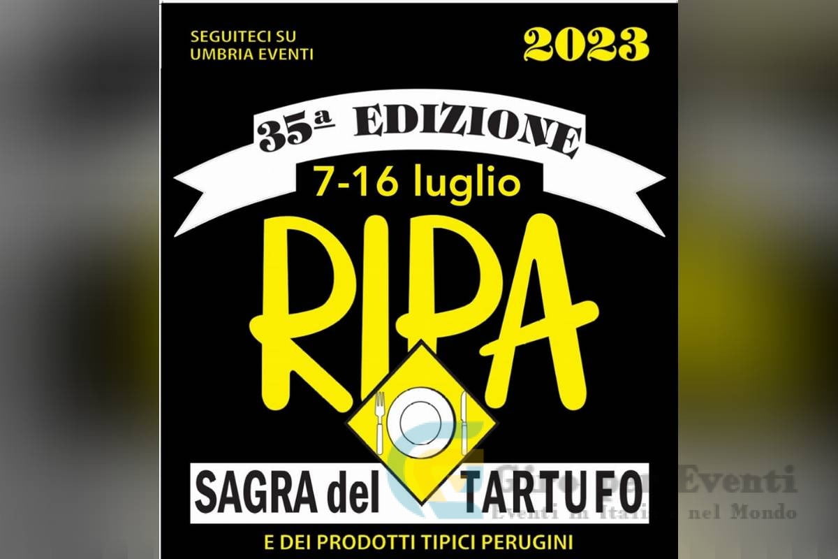 Sagra del Tartufo di Ripa banner