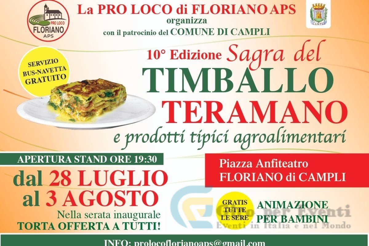 Sagra del Timballo Teramano a Floriano di Campli