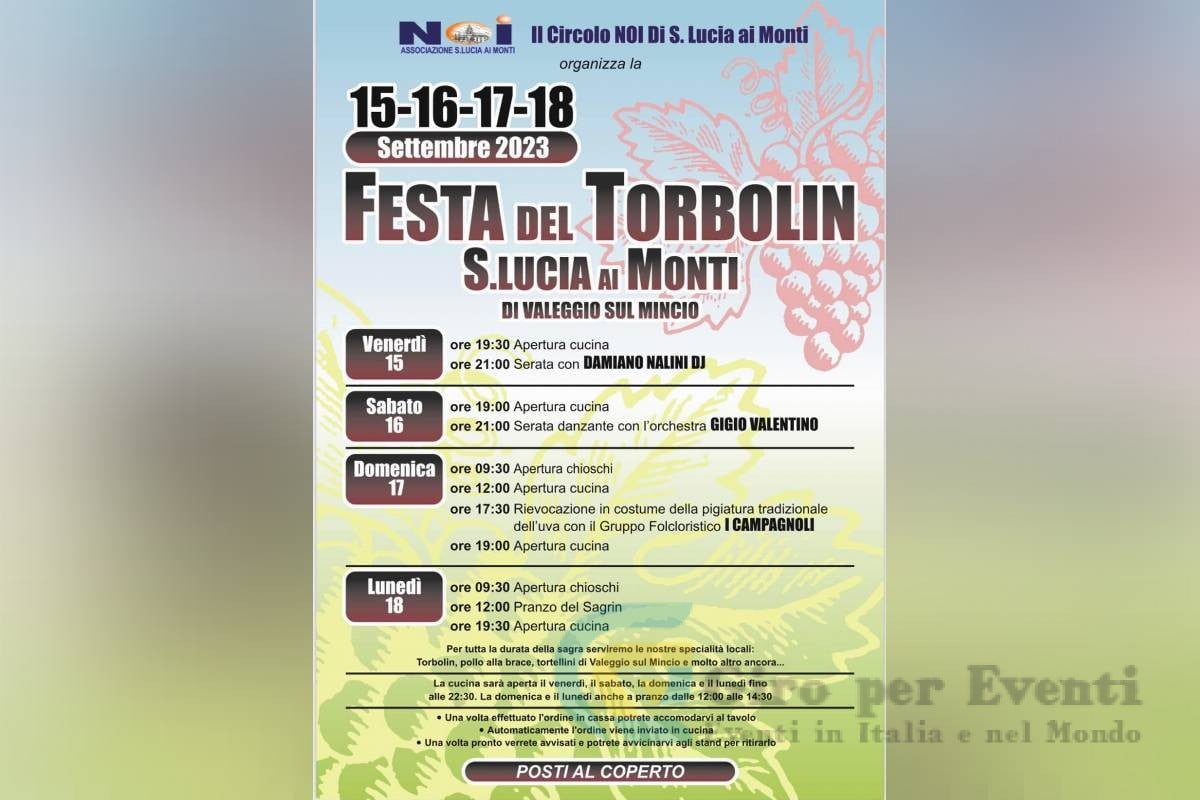 Sagra del Torbolin a Santa Lucia Ai Monti