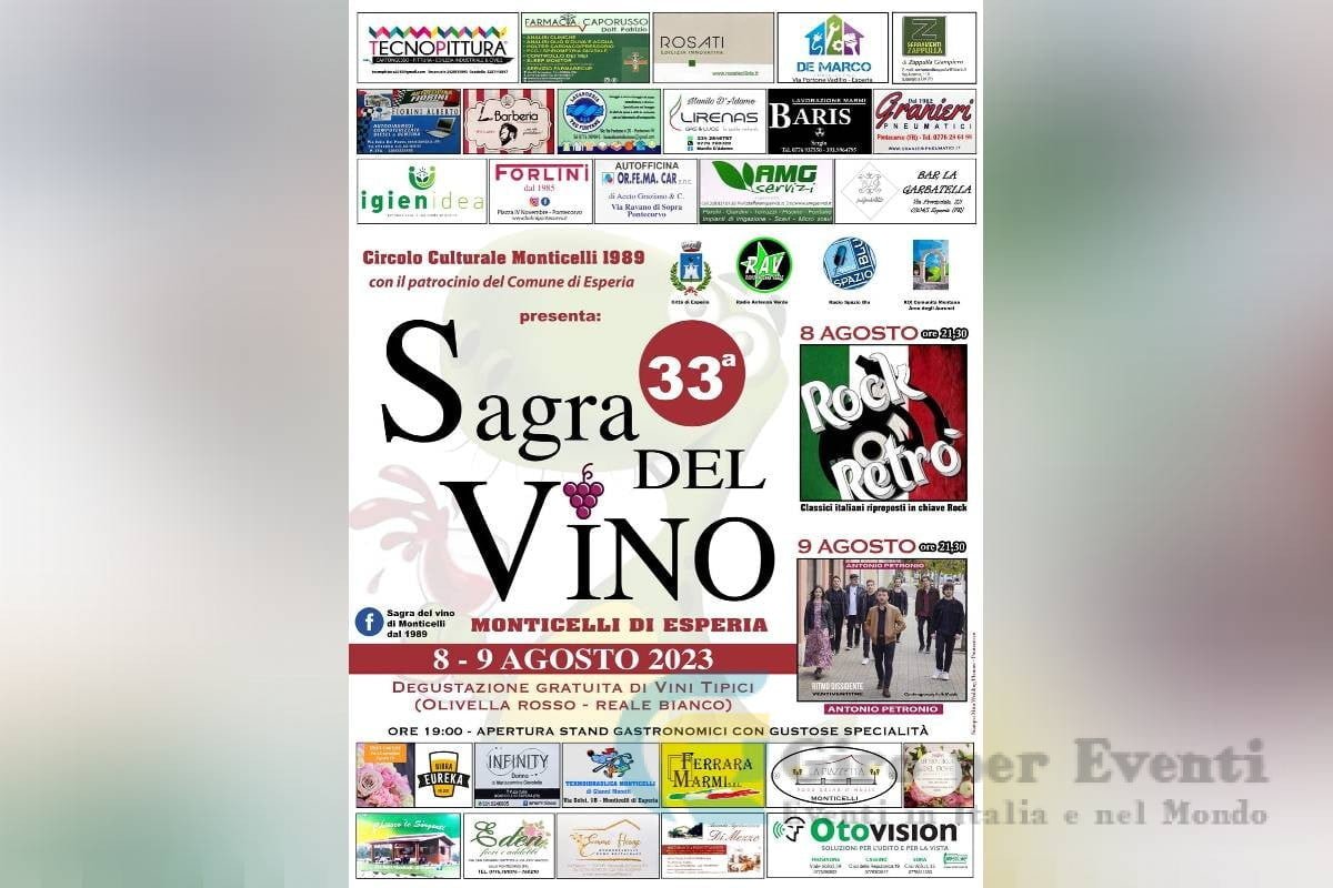 Sagra del Vino di Monticelli Esperia