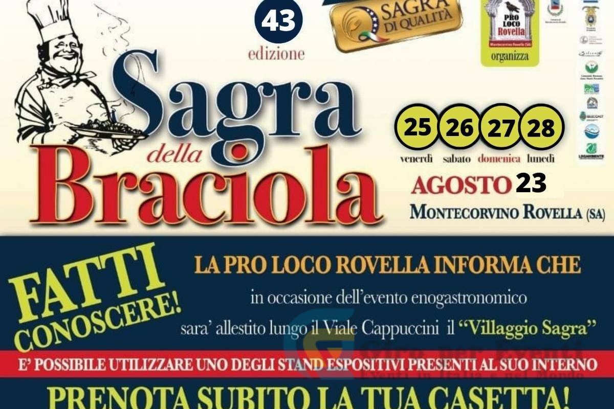 Sagra della Braciola a Montecorvino Rovella