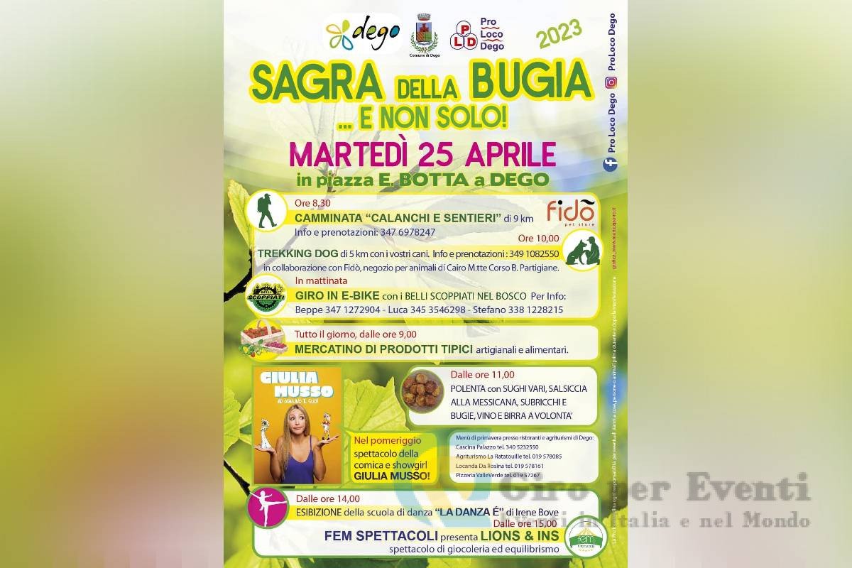 Sagra della Bugia a Dego