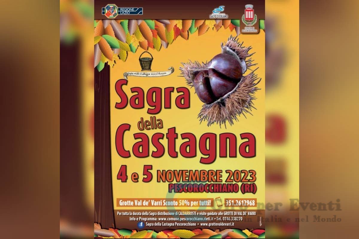 Sagra Della Castagna a Pescorocchiano