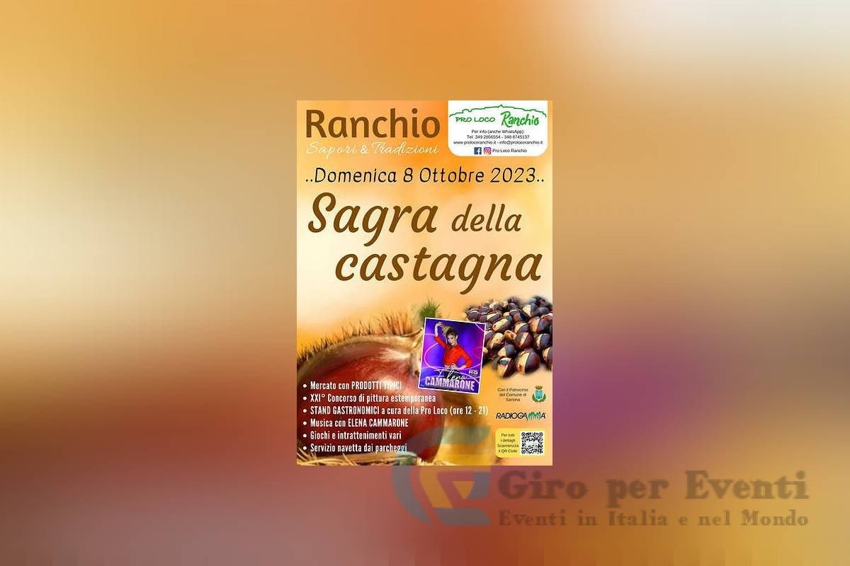 Sagra della Castagna di Ranchio