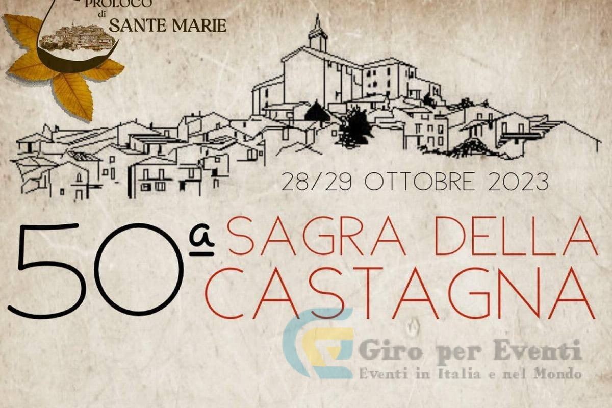 Sagra della Castagna di Sante Marie