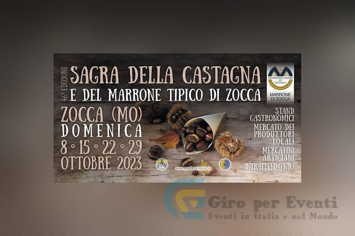 Sagra della Castagna e del Marrone Tipico di Zocca