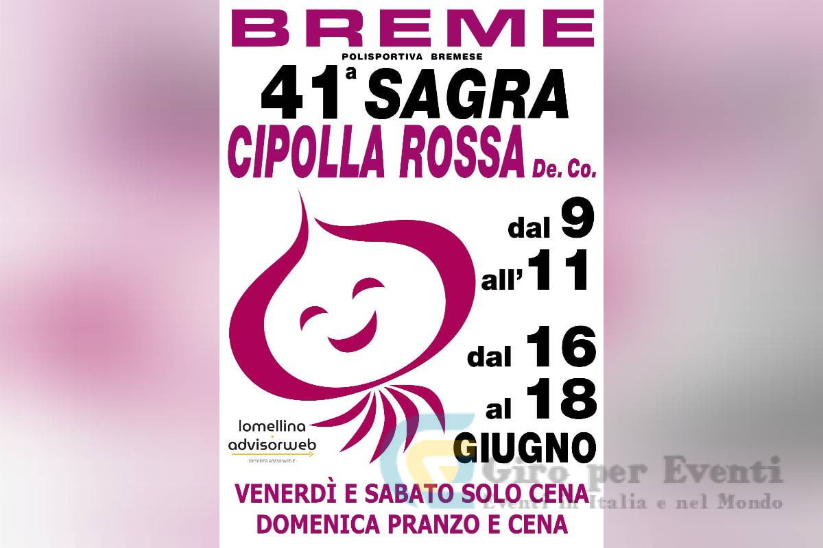 Sagra della Cipolla Rossa di Breme