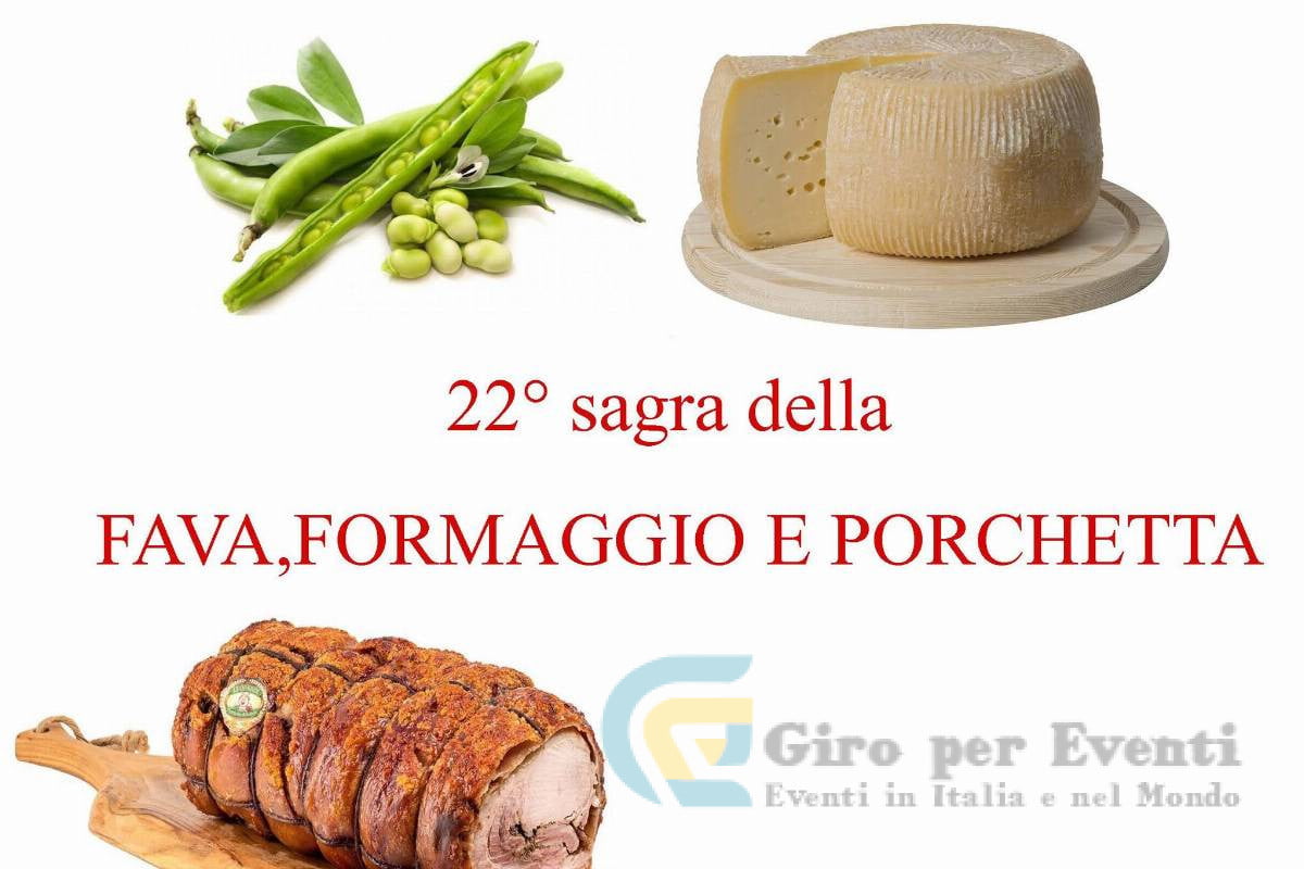 Sagra della Fava, Formaggio e Porchetta di Corridonia