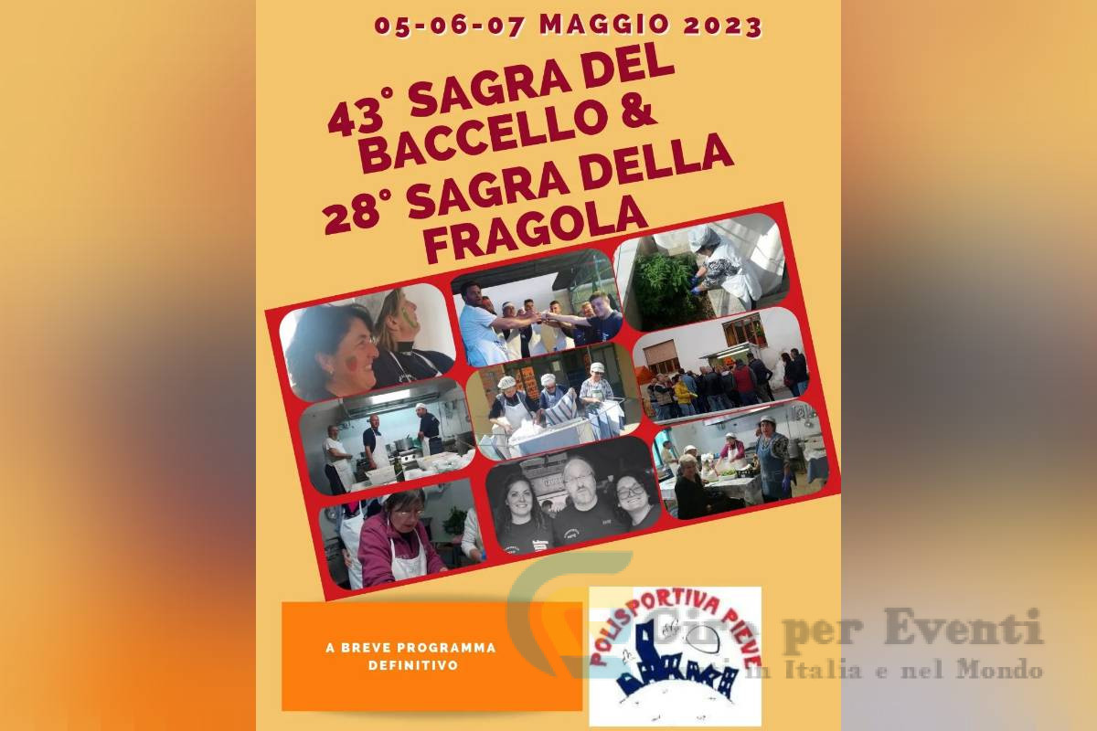 Sagra della Fragola e del Baccello a Santa Luce