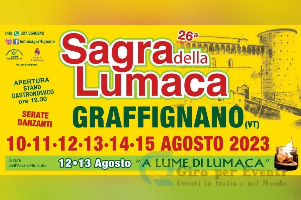 Sagra della Lumaca a Graffignano