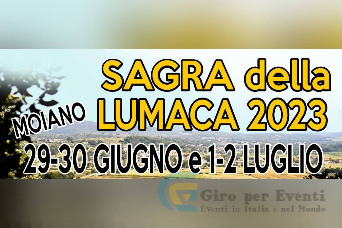 Sagra della Lumaca Moiano di Città della Pieve