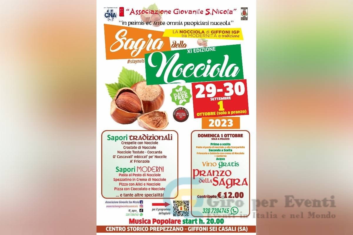 Sagra della Nocciola a Giffoni Sei Casali