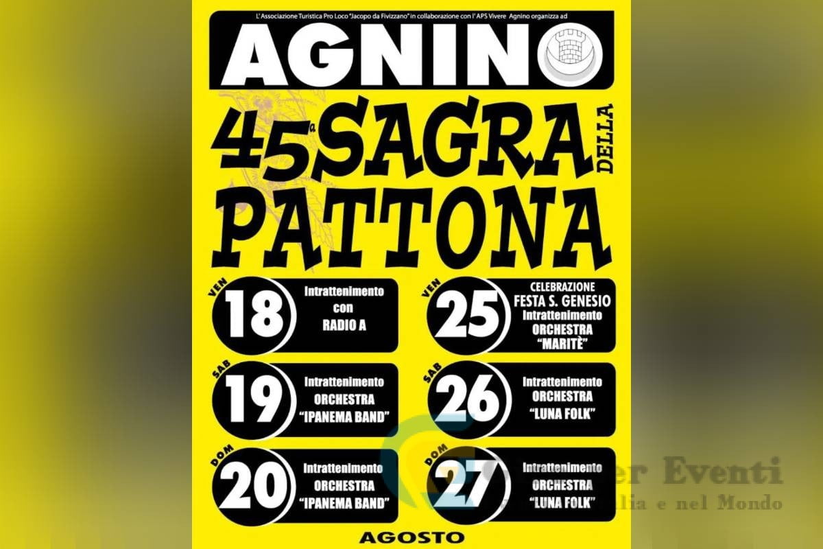 Sagra della Pattona di Agnino