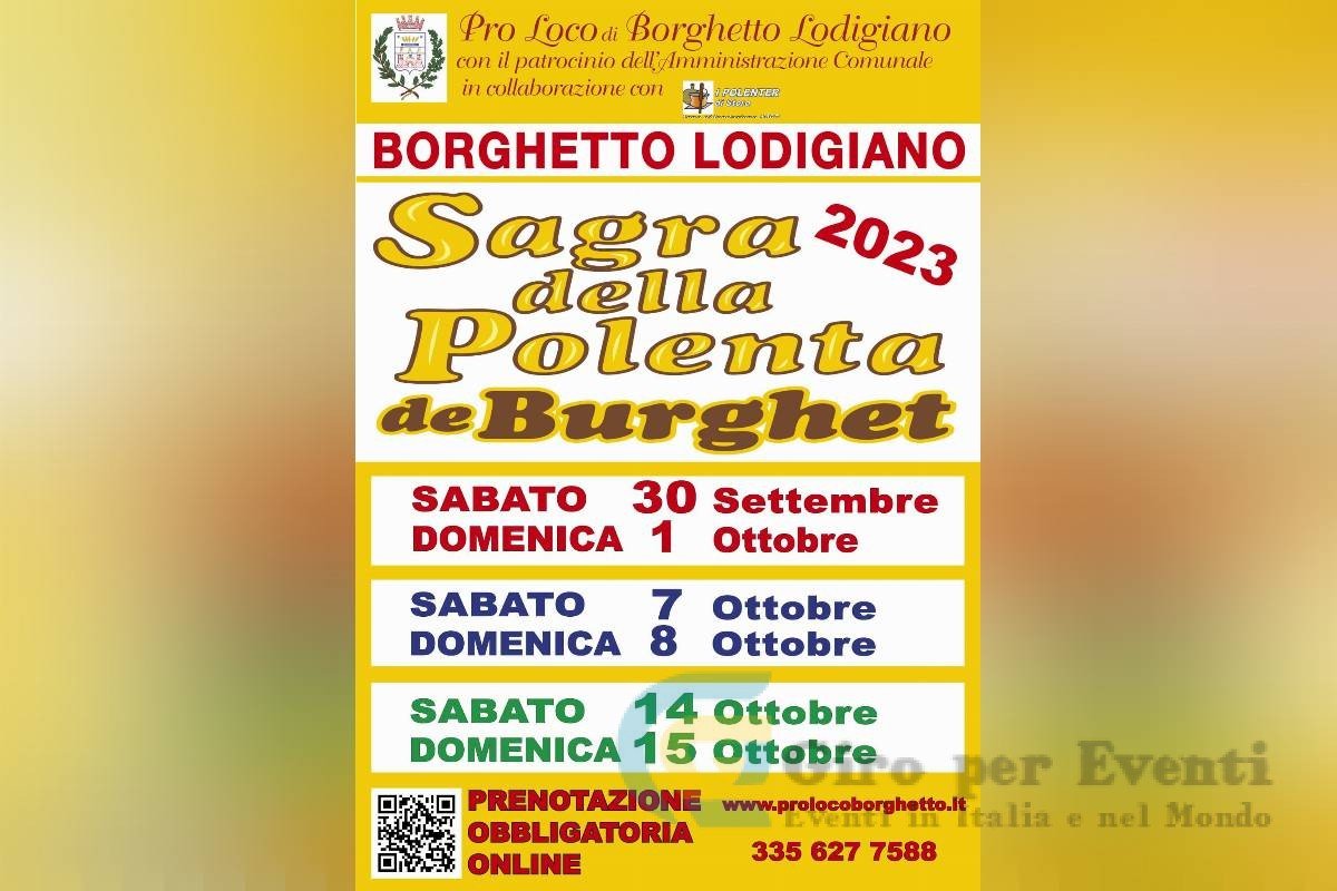 Sagra Della Polenta a Borghetto Lodigiano