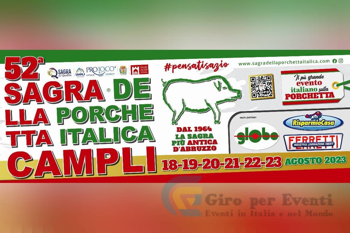 Sagra della Porchetta Italica a Campli