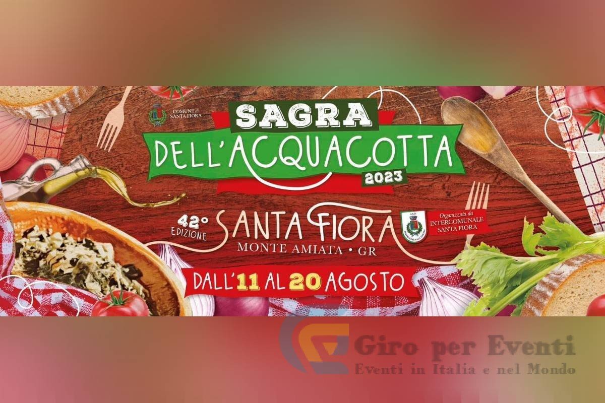 Sagra dell'Acquacotta a Santa Fiora