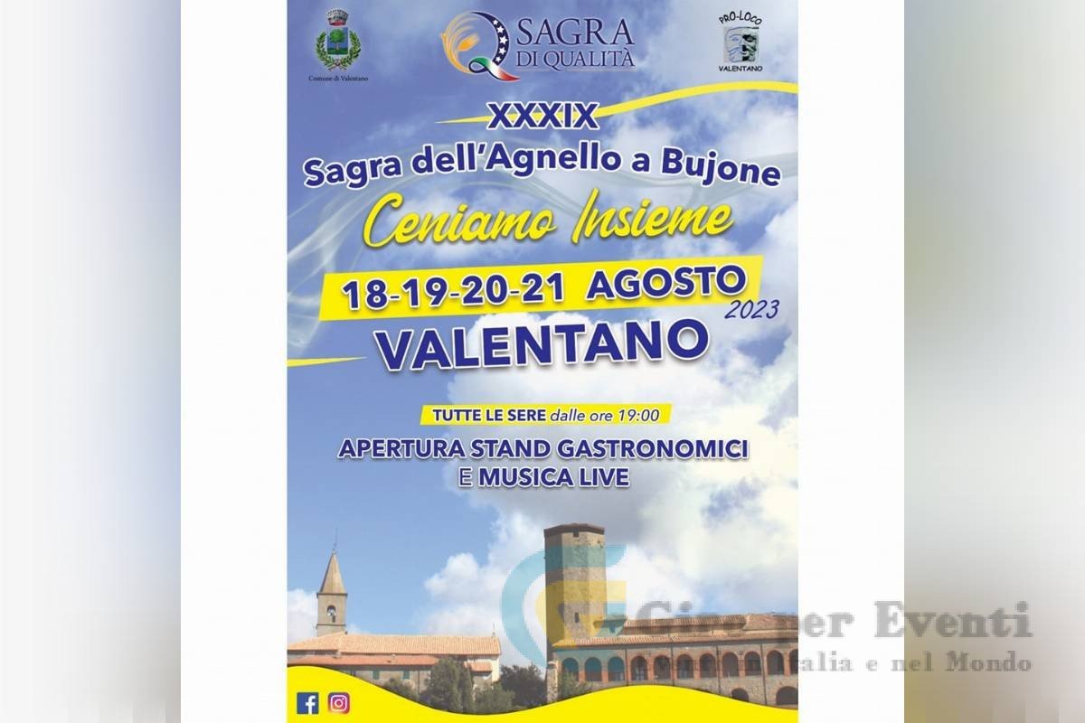 Sagra dell'Agnello a Bujone Valentano