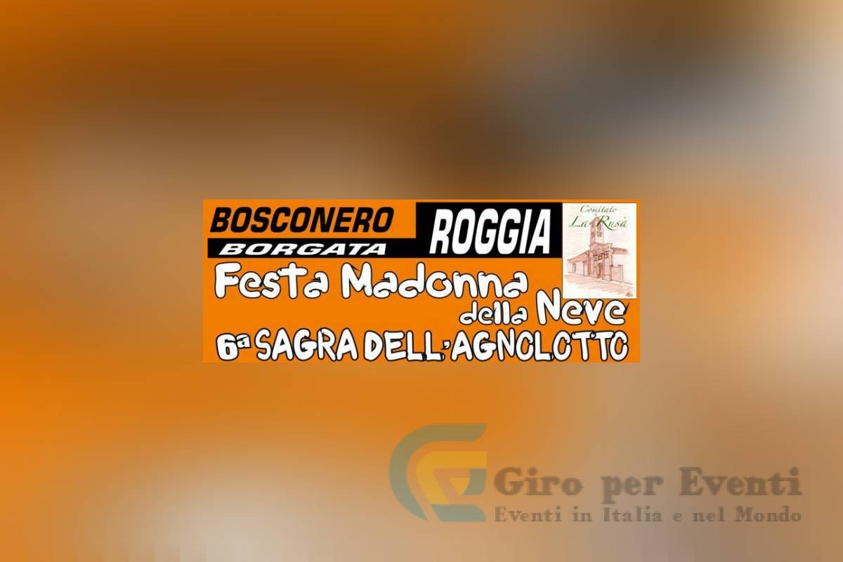 Sagra dell'Agnolotto a Bosconero