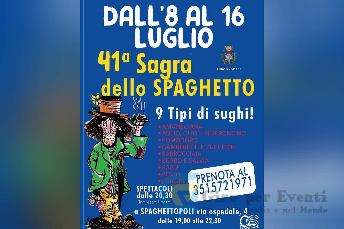 Sagra dello Spaghetto a Giaveno