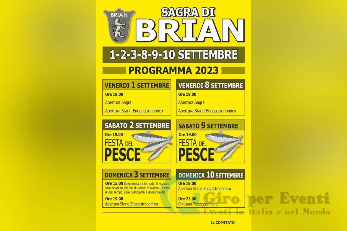 Sagra di Brian