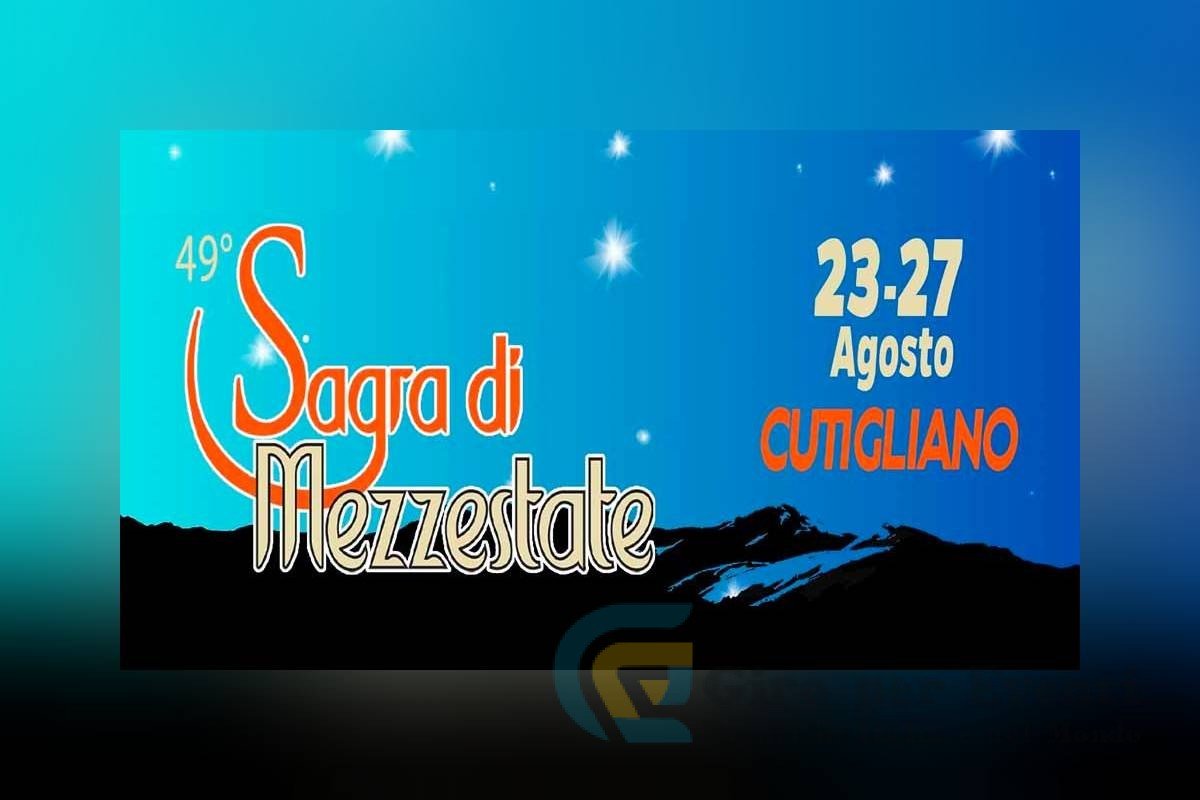 Sagra di Mezzestate di Cutigliano