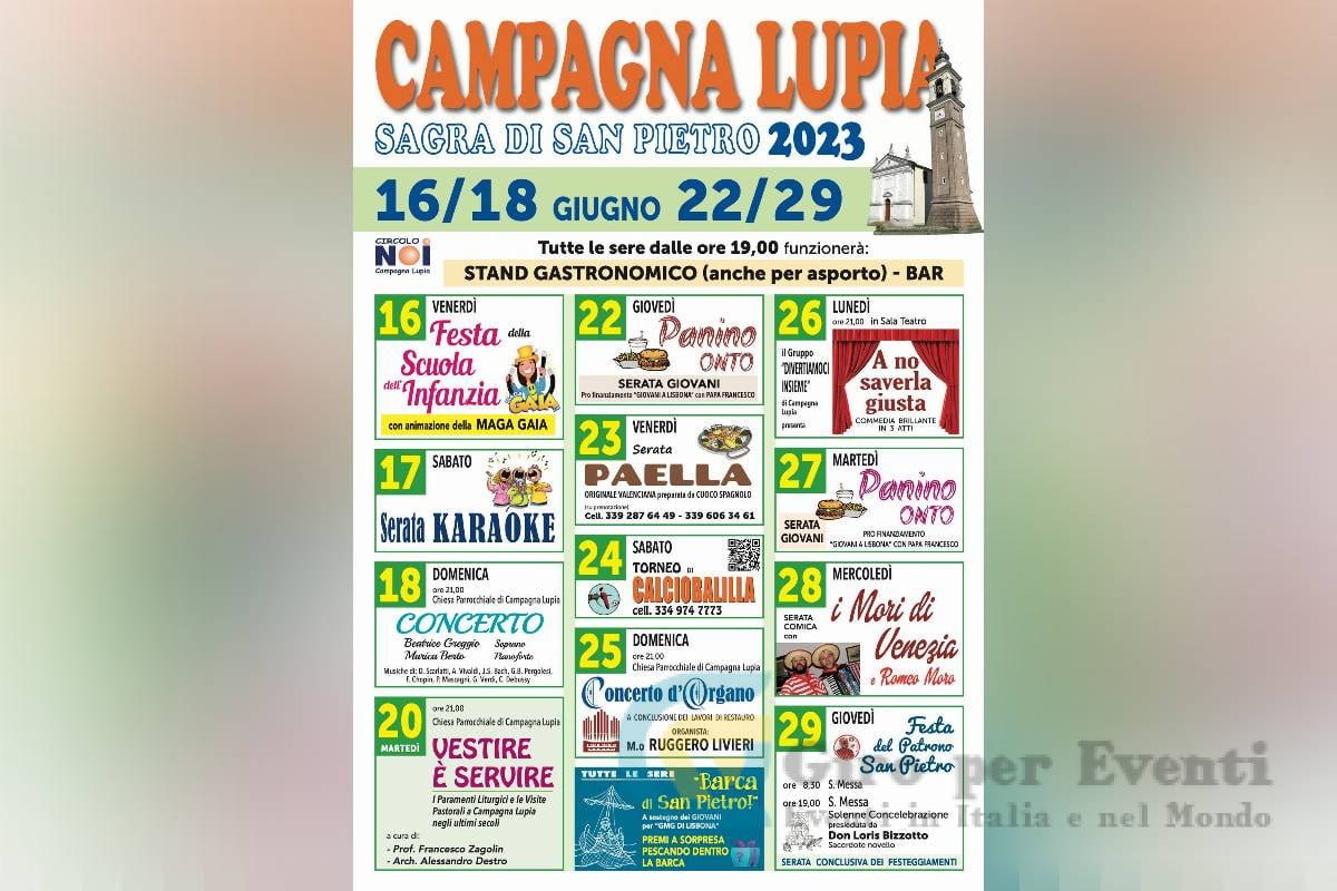 Sagra di San Pietro Campagna Lupia