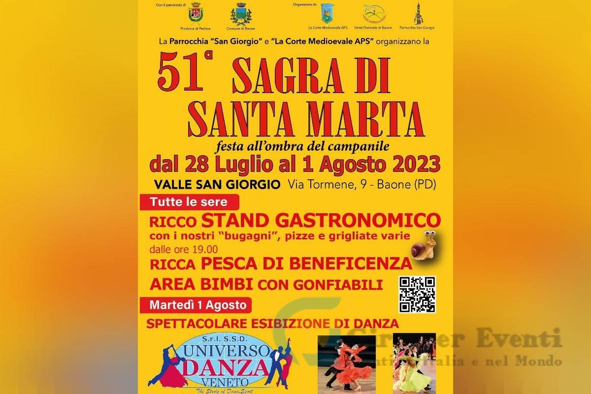 Sagra di Santa Marta a Baone