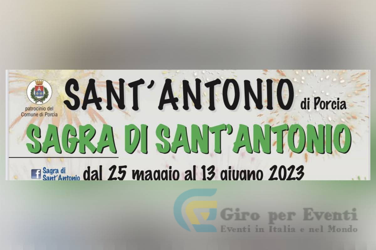 Sagra di Sant’Antonio di Porcia 2023