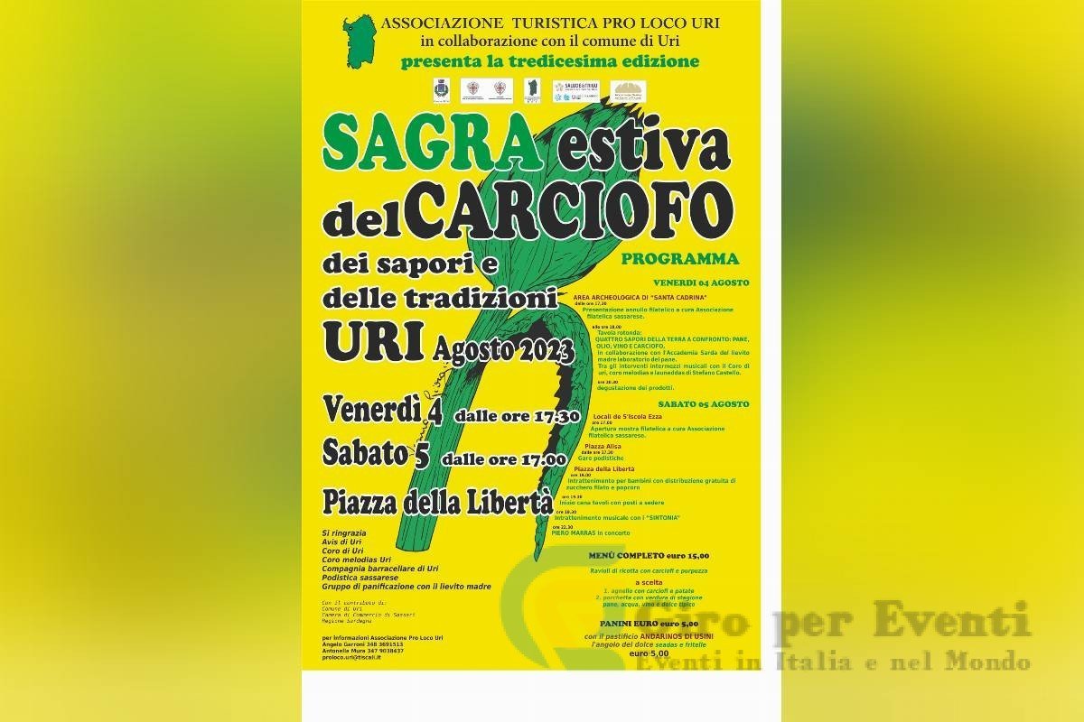 Sagra Estiva del Carciofo Uri