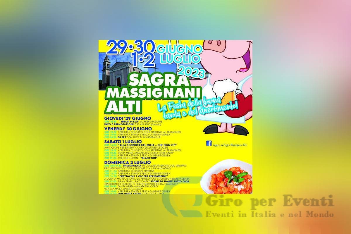 Sagra Massignani Alti Valdagno banner