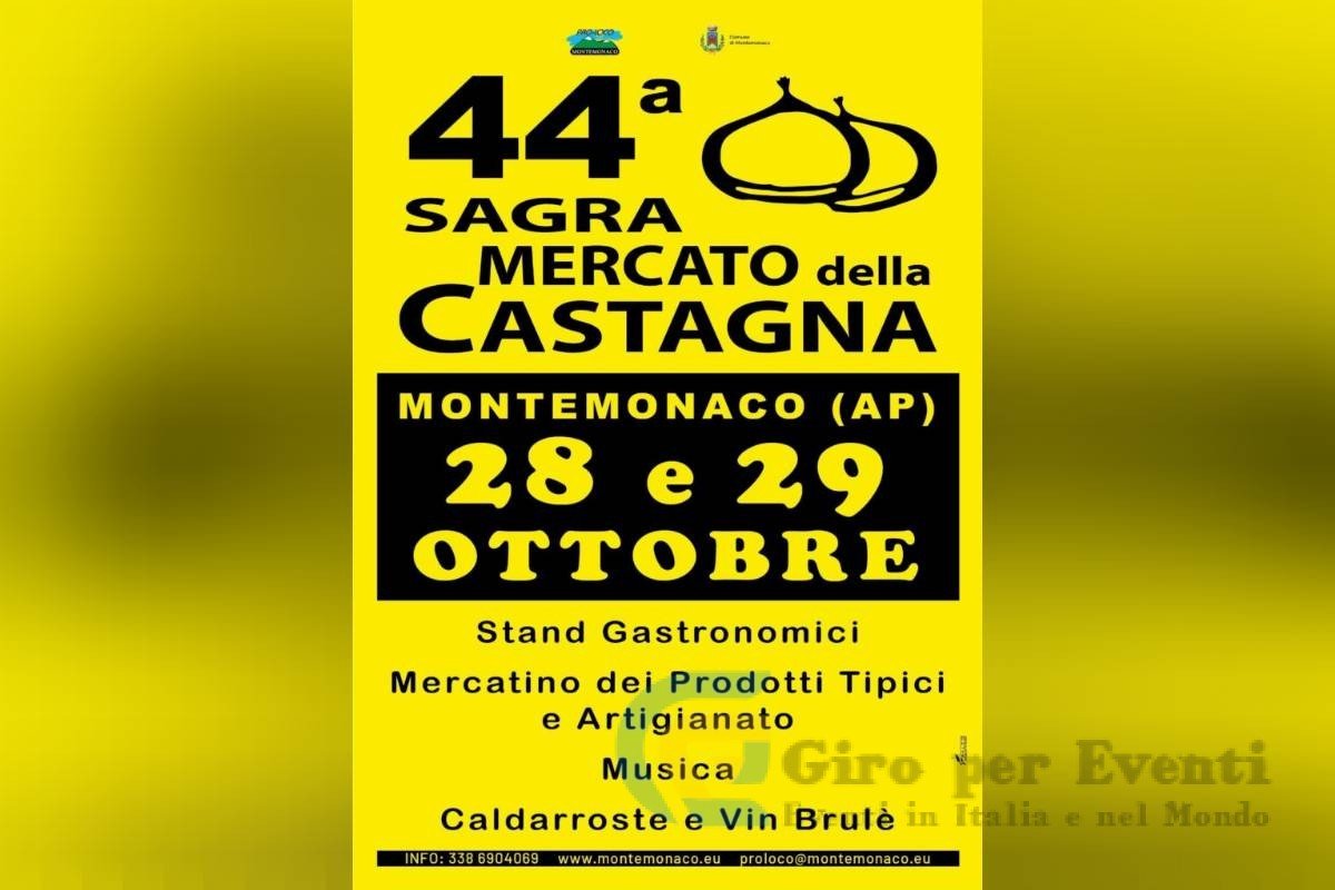 Sagra Mercato della Castagna di Montemonaco banner