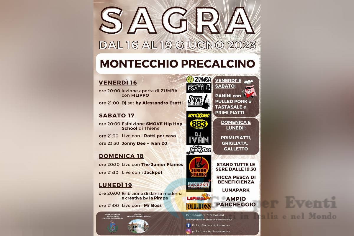 Sagra Montecchio di Montecchio Precalcino