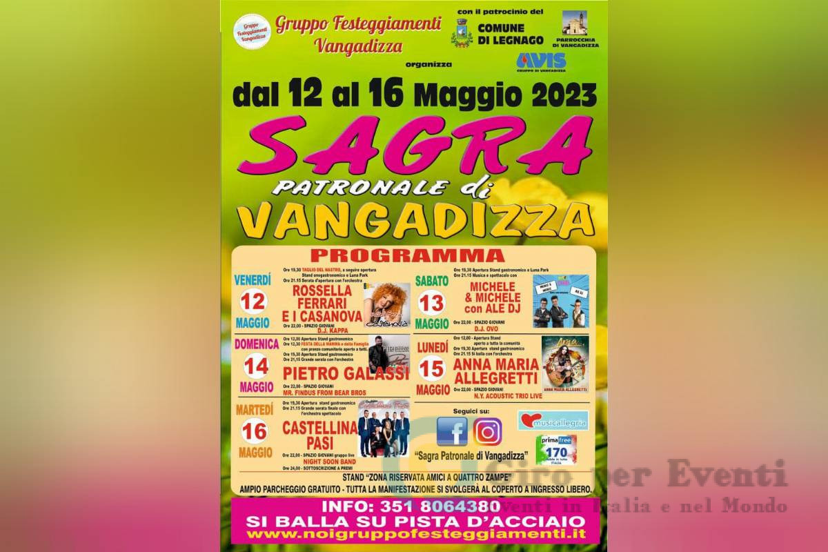 Sagra Patronale di Vangadizza