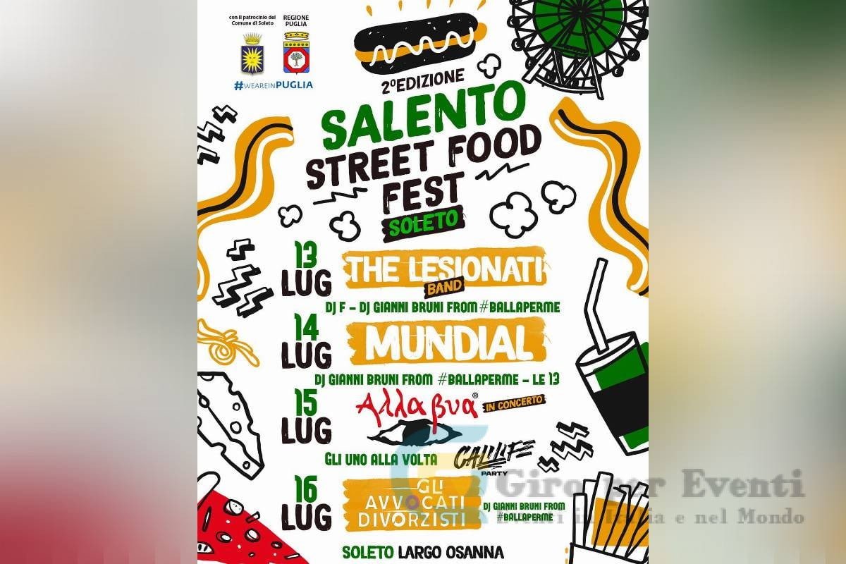 Salento Street Food Fest a Soleto