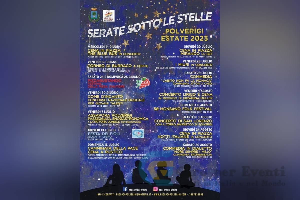 Serate Sotto Le Stelle a Polverigi