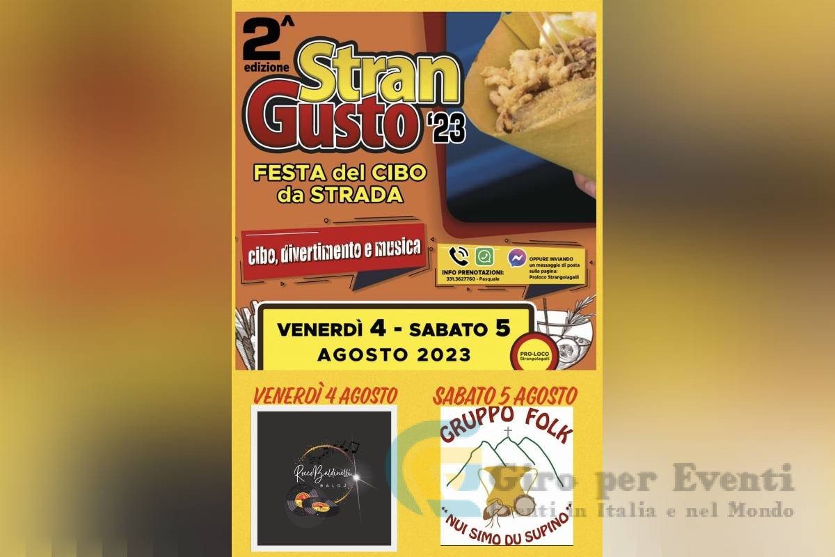 StanGusto - Festa del Cibo da Strada a Strangolagalli