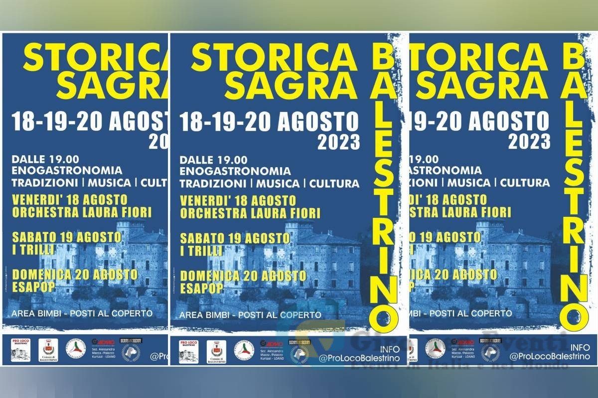 Storica Sagra del Balestrino