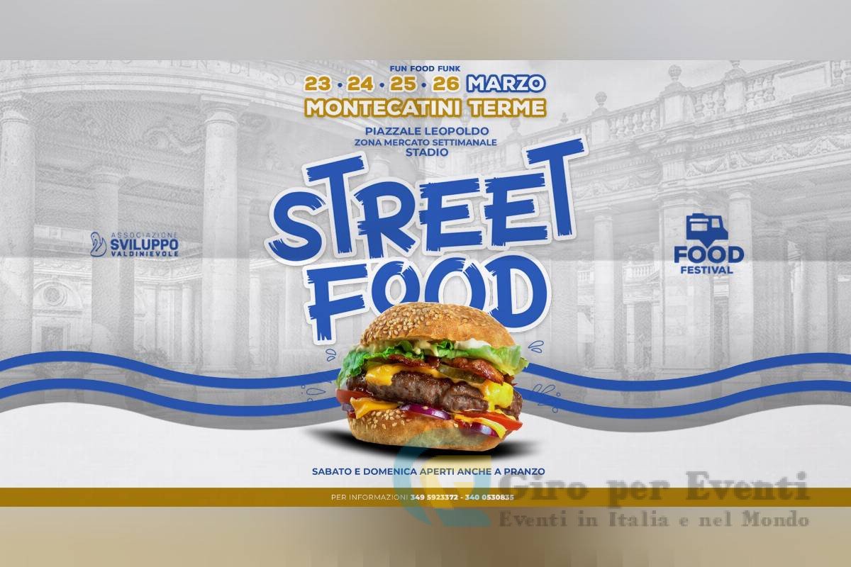 Street Food Food Festival Montecatini Terme