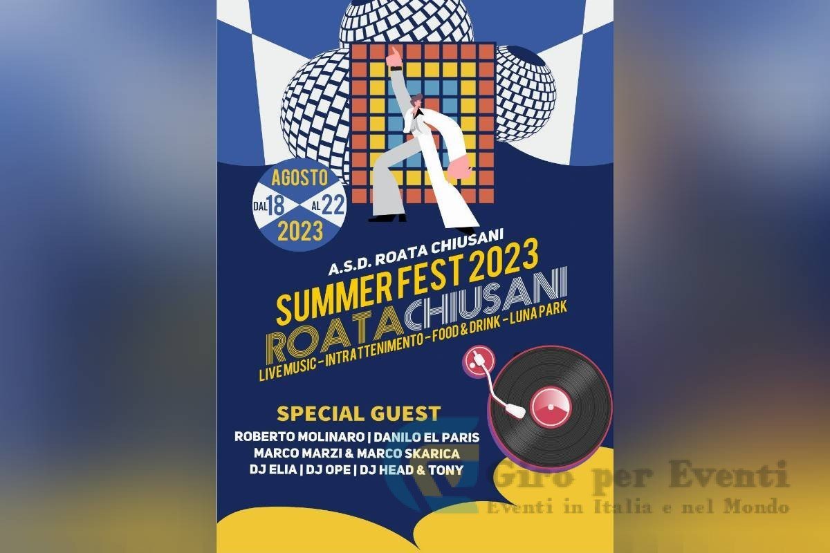 Summer Fest a Roata Chiusani