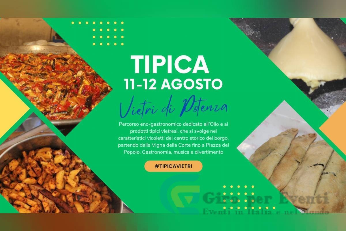 Tipica - Percorso Enogastronomico a Vietri di Potenza banner