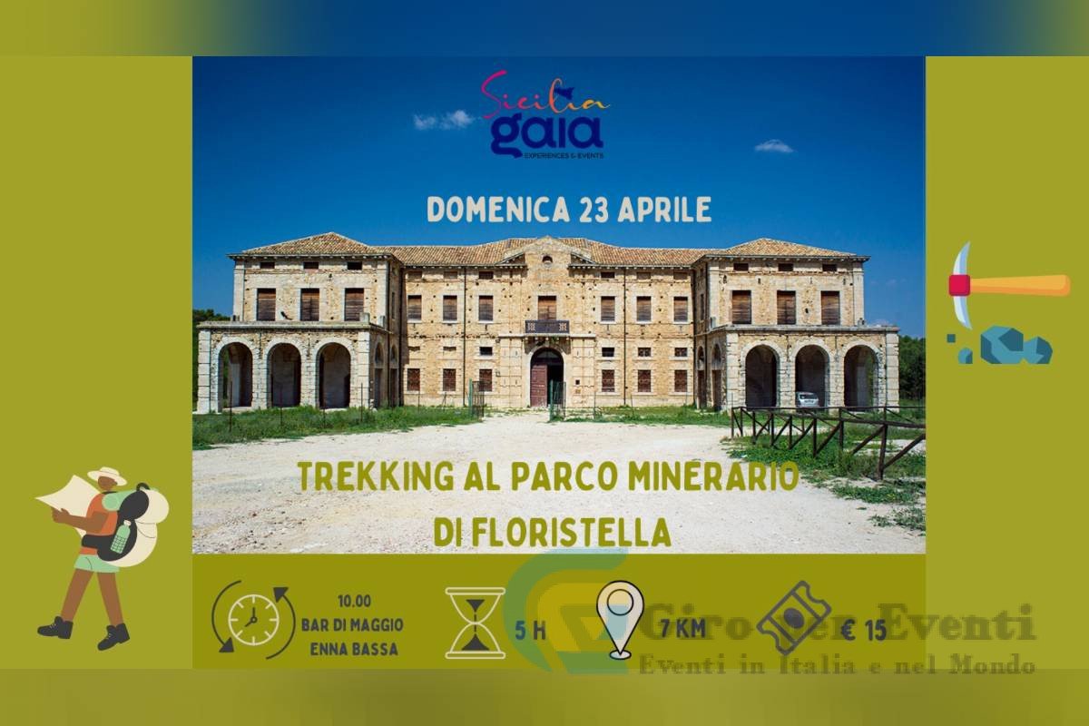 Trekking al Parco Minerario di Foristella Valguarnera Caropepe