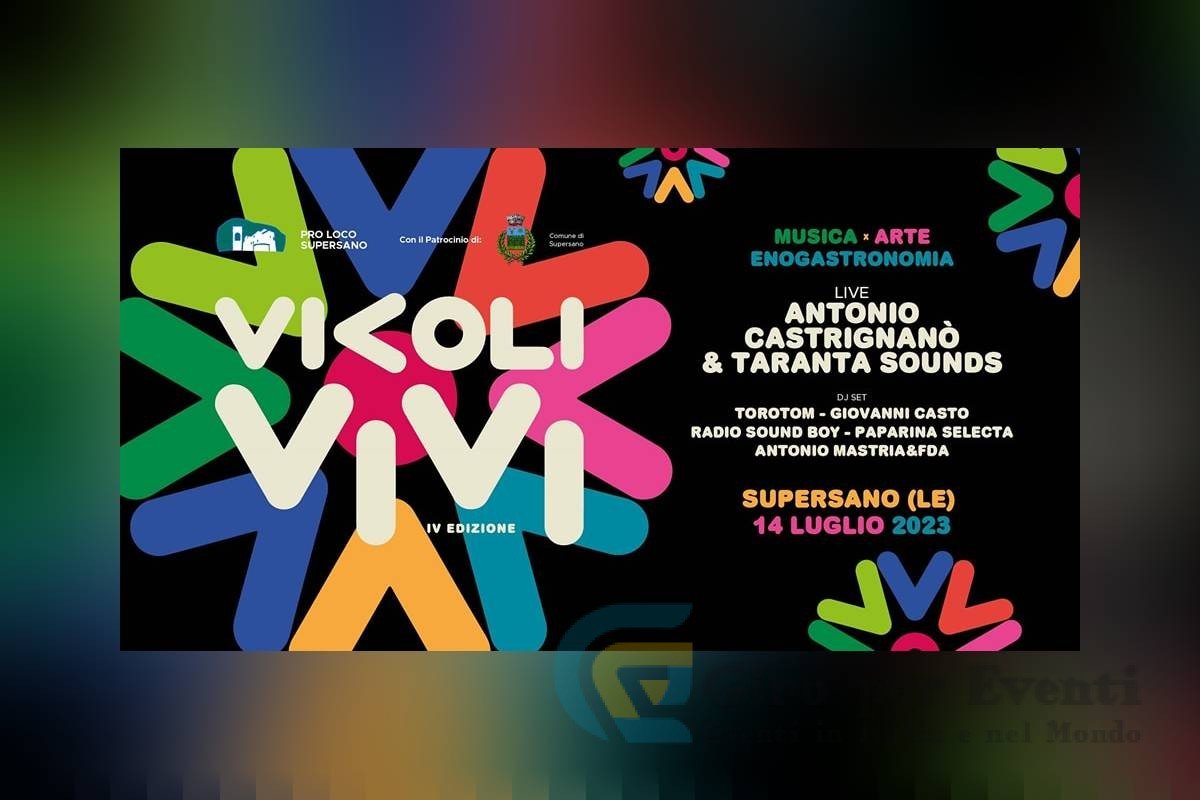 Vicoli Vivi a Supersano banner