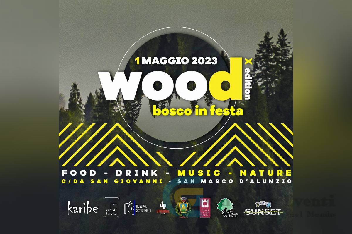 Wood Bosco in Festa a San Marco D’Aluzio banner