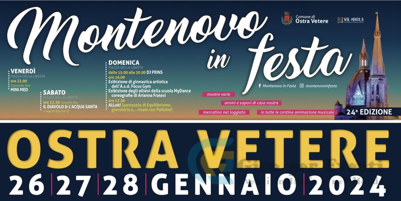 Montenovo in Festa a Ostra Vetere