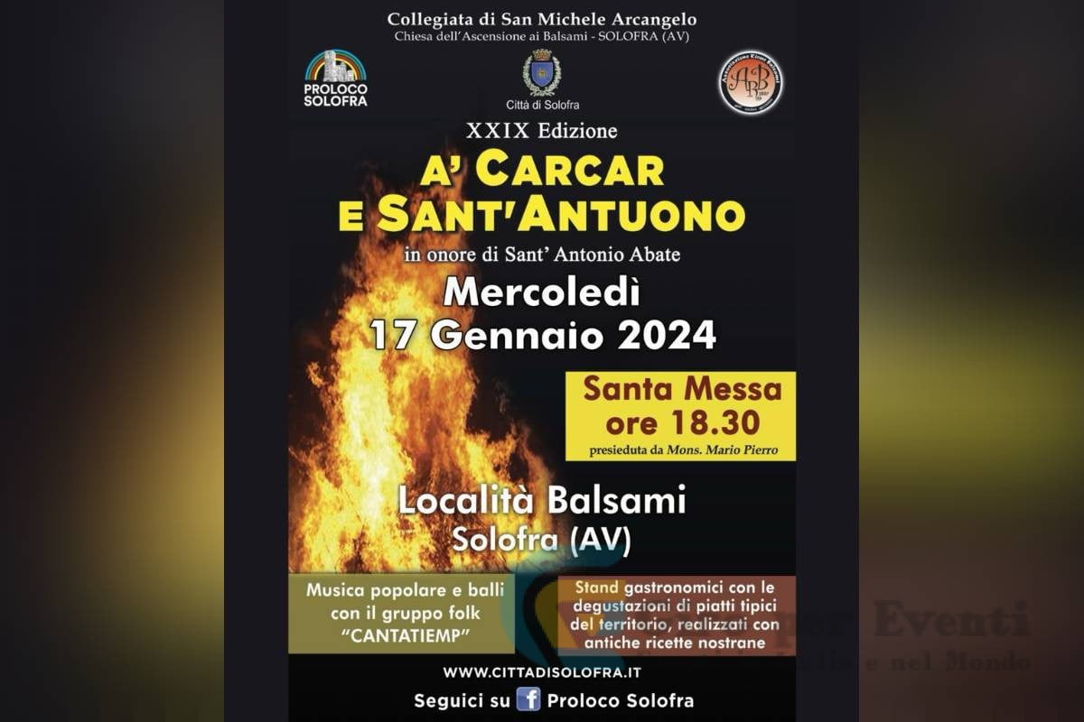 A Carcar e Sant'Antuono a Solofra