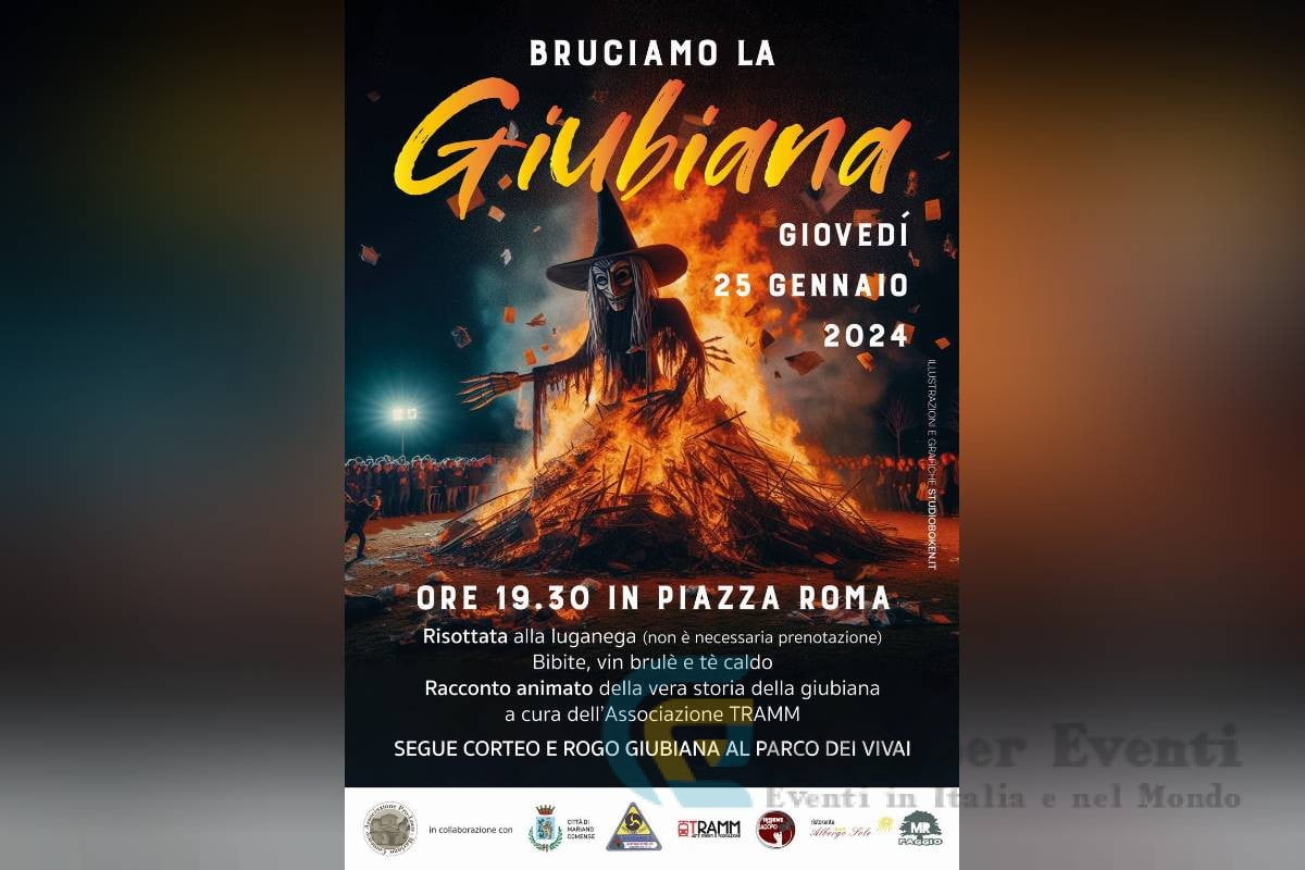 Bruciamo la Giubiana a Mariano Comense