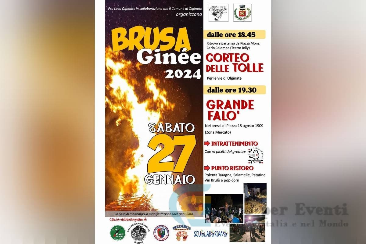 Brusa Ginèe a Olginate