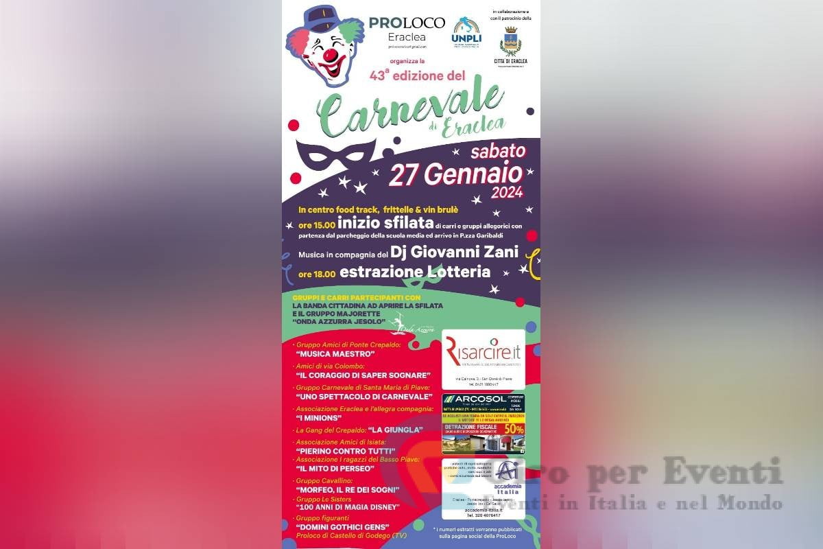 Carnevale a Eraclea